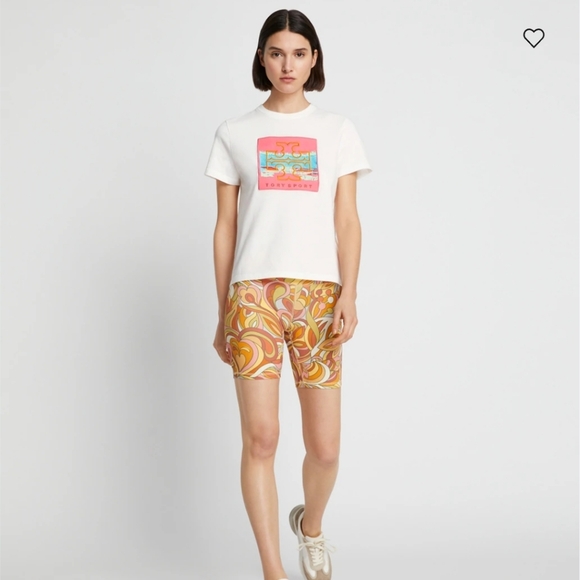 Tory Burch Tops - Tory Burch Logo Patch Tshirt